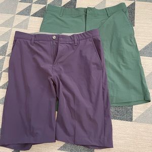 Adidas men’s golf shorts, size 32